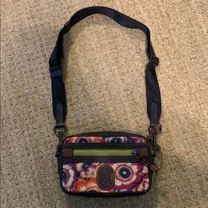 Limited edition floral coach purse